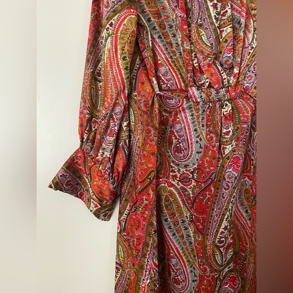 Zara Brand- Perfect dress for every occasion casual to party. Mix color dress. - Picture 6 of 10